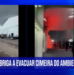 Incêndio atinge pavilhão na COP30