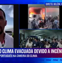 Houve alguns momentos de pânico', diz português na COP30