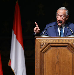 Marcelo Rebelo de Sousa vê 'com alegria' oposição da Europa a plano de paz proposto por Trump