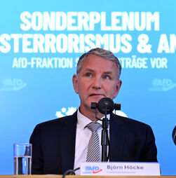 Líder regional da AfD, condenado por usar slogans nazis, na rota de cimeira de extrema-direita em Portugal