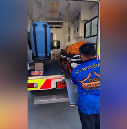 Mulher tailandesa encontrada viva dentro de caixão que ia ser levado para cremação