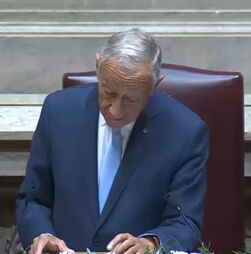 “Entre o risco da violência e a temperança, venceu a temperança”, diz Marcelo Rebelo de Sousa 