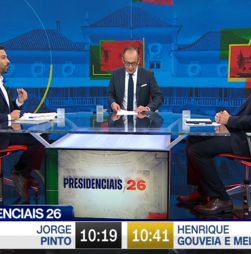 Gouveia e Melo desconfortável com apoio de Sócrates e Jorge Pinto critica demora da justiça na Operação Marquês