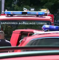 Mau tempo. Sapadores mobilizados para 25 ocorrências sobretudo na Baixa de Lisboa