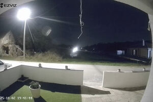 Meteoro rasga céu de Portugal