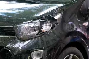 Queda de árvore danifica carros no Saldanha