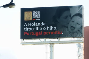 Campanha para recuperar o filho