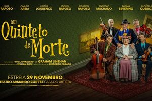 "Um Quinteto de Morte" estreia no Teatro Armando Cortez a 29 de novembro