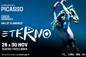 Ballet Flamenco apresenta "Eterno", homenagem a Picasso, no Teatro Tivoli BBVA de 28 a 30 de novembro