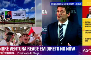 "O tempo para fazer o que se queria acabou, este país precisa de entrar na ordem", defende André Ventura