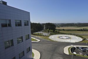 Heliporto no Hospital do Senhor do Bonfim, em Vila do Conde
