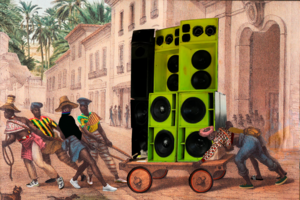 "Complexo Brasil" alude também à história colonial do Brasil, enquanto país colonizado