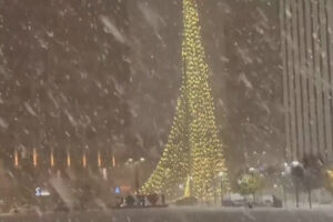 Forte nevão atinge Nova Iorque