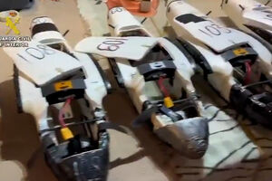 Nove detidos por tráfico de droga com drones no Estreito de Gibraltar