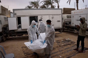 Corpos são transferidos em Gaza após negociação com o Hamas e Israel