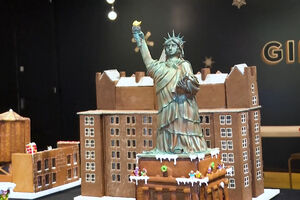 Nova Iorque em biscoito de gengibre: o festival mais açucarado no ano 