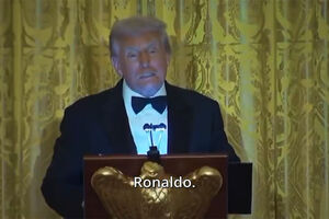 Donald Trump: "O meu filho é fã de Cristiano Ronaldo e agora respeita um pouco mais o pai..."