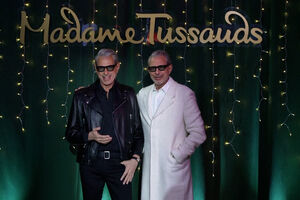 Ator Jeff Goldblum ganha nova estátua de cera no museu Madame Tussauds em Nova Iorque
