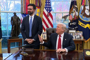 “Podes simplesmente dizer sim”: Trump brinca com Mamdani após pergunta sobre ser fascista 