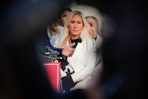 Marjorie Taylor Greene está de saída do Congresso