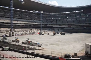 Estádio Azteca passa por obras de renovação para o Mundial de 2026 