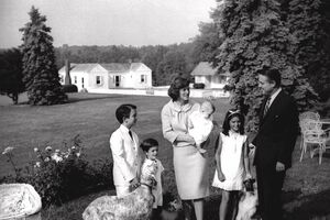 A família Kennedy reunida.