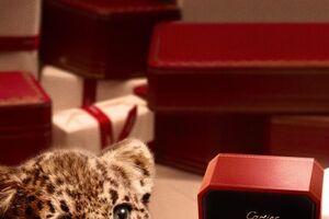 O Natal ficou mais mágico e fofinho. Cartier lança campanha festiva com panteras bebé
