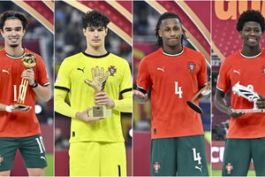 Mateus Mide, Romário Cunha, Mauro Furtado e Anísio Cabral em foco pela Seleção