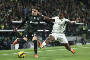Jogo entre Sporting e Estrela da Amadora no Estádio José Alvalade