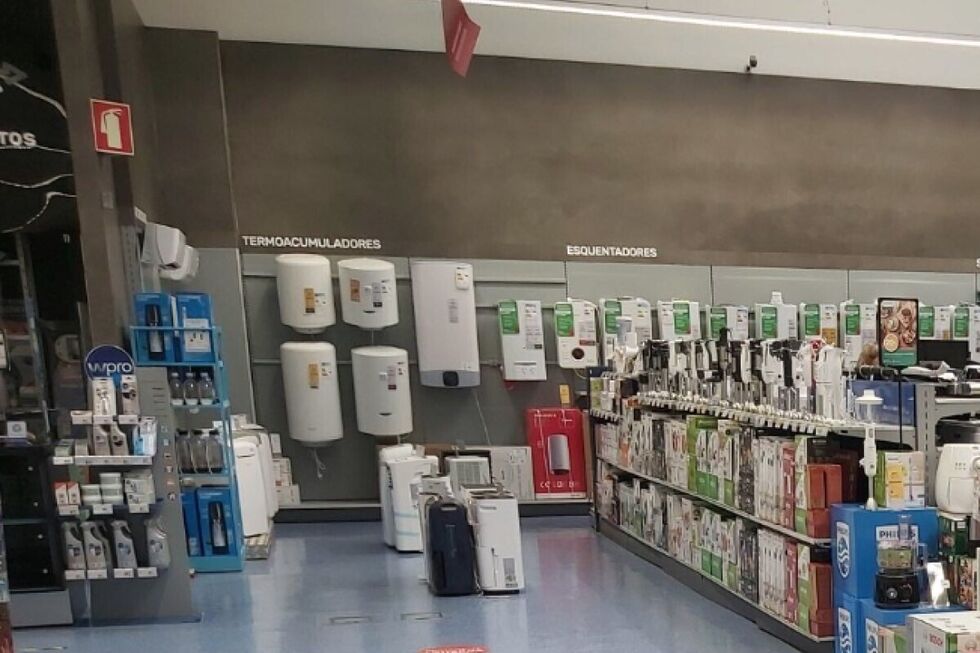 Loja vende termoacumuladores e esquentadores