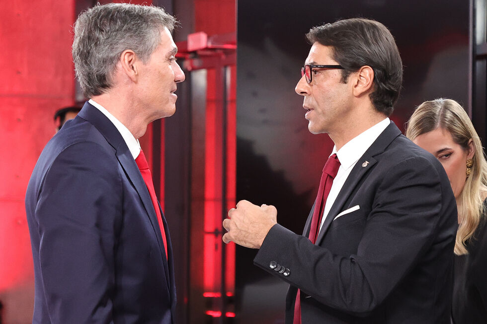 Rui Costa lidera sondagem para eleições do Benfica contra Noronha Lopes