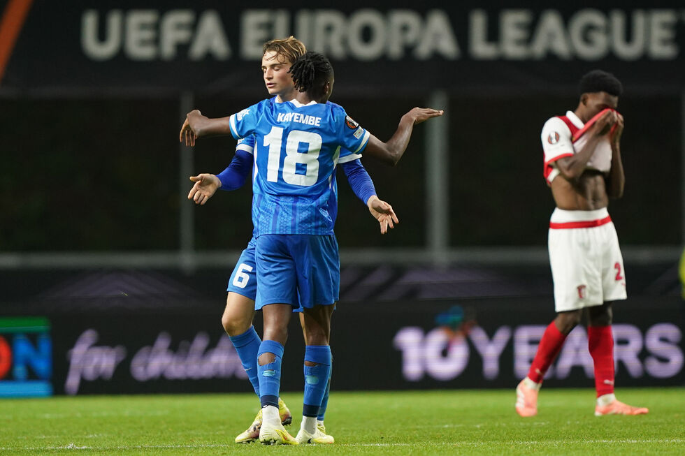 Genk derrota Sporting de Braga na Liga Europa, num jogo com 7 golos