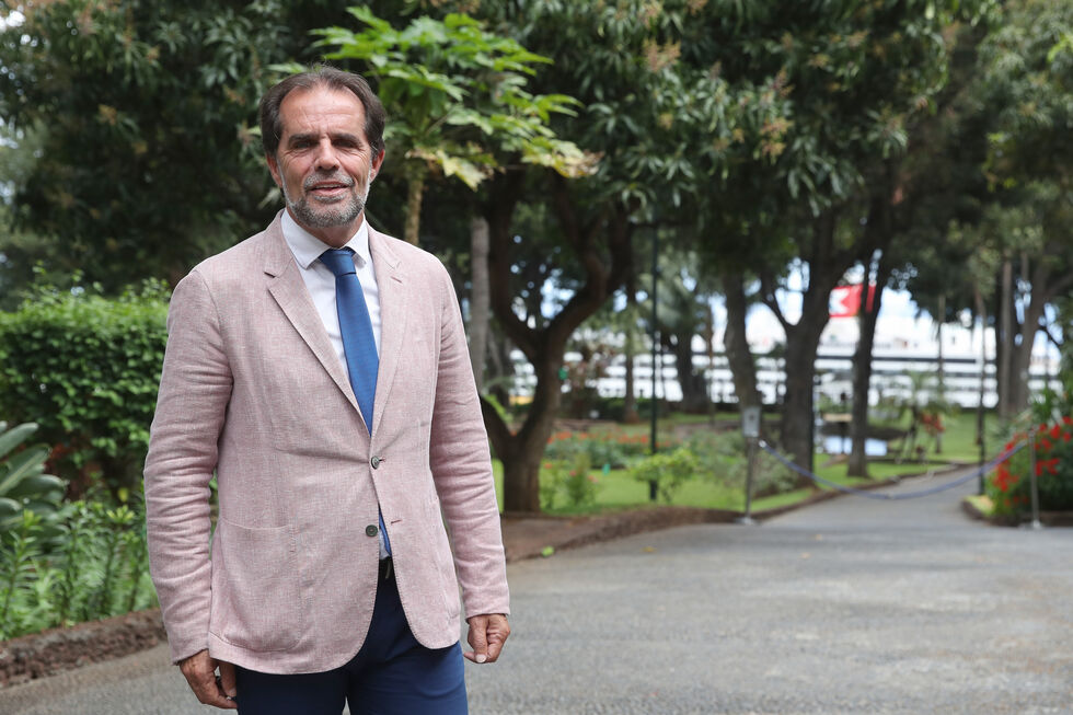 Miguel Albuquerque, presidente do Governo Regional da Madeira