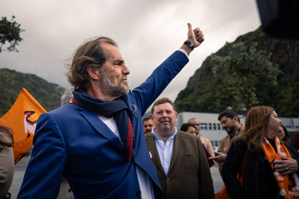 Miguel Albuquerque, líder do PSD/Madeira