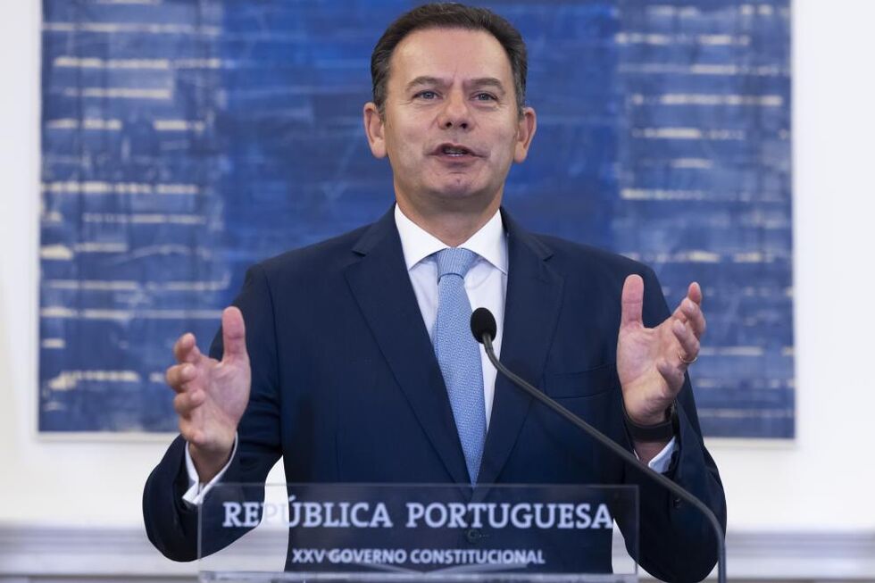 O primeiro-ministro, Luís Montenegro