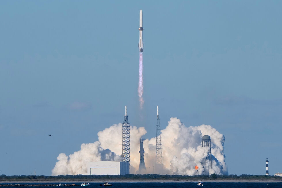 Foguetão New Glenn da Blue Origin, empresa de Jeff Bezos, ruma a Marte a partir da Flórida