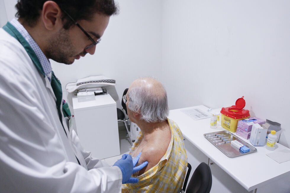 Vacinação contra a gripe para maiores de 85 anos em Portugal