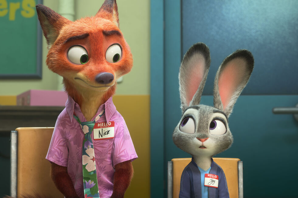A raposa Nick Wilde e a coelha Judy Hopps estão de regresso neste novo filme da Disney