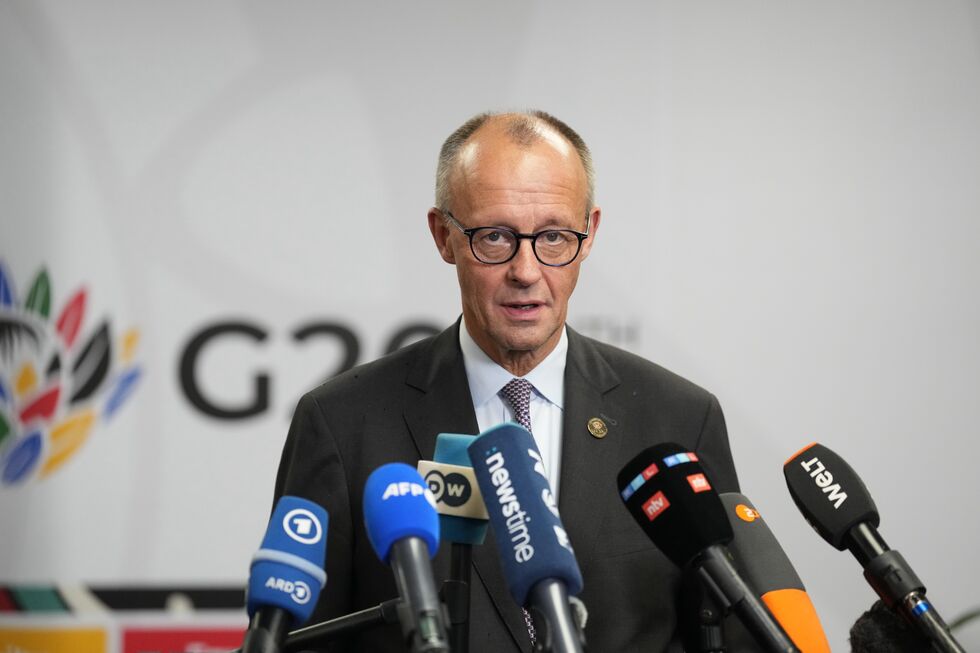 Friedrich Merz não fez alusão no seu discurso ao plano de 28 pontos de Donald Trump