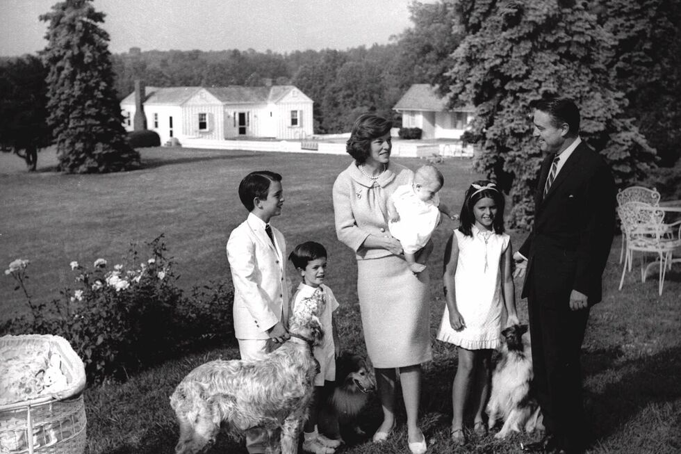 A família Kennedy reunida.