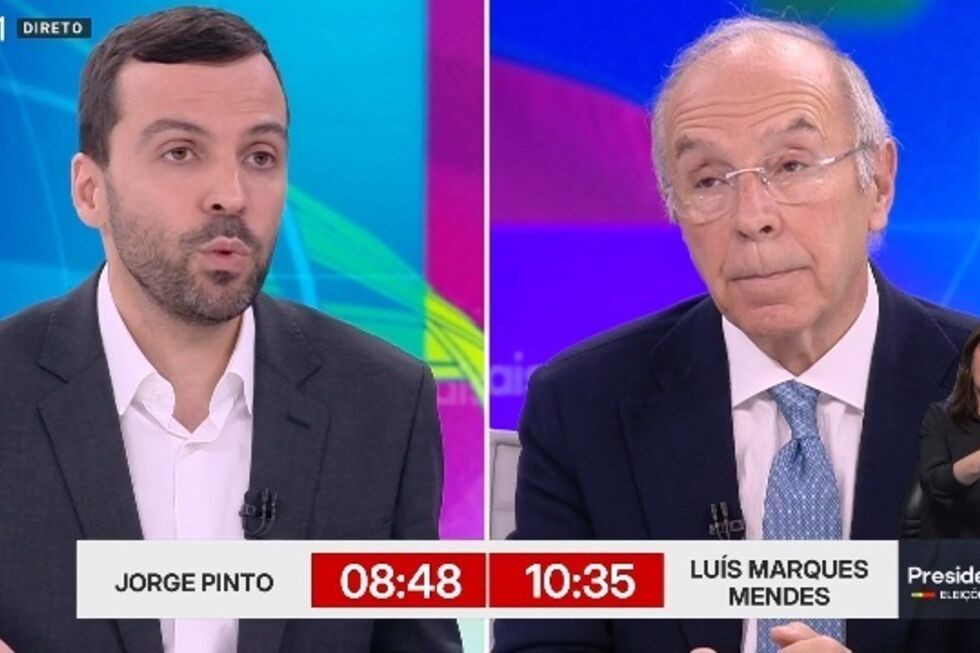 Debate entre Jorge Pinto e Luís Marques Mendes
