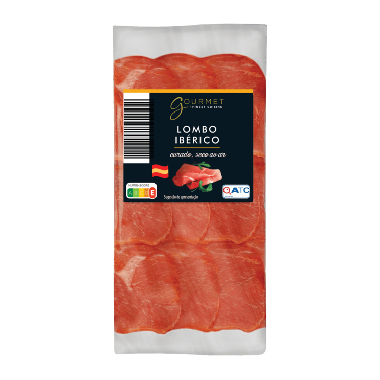 Lombo ibérico curado e seco ao ar da marca Gourmet Finest Cuisine