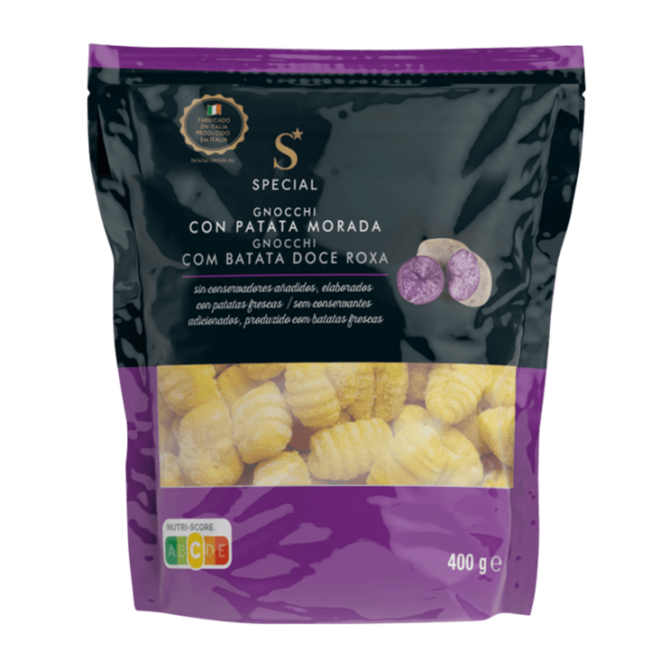 Gnocchi com batata doce roxa, uma opção irresistível 