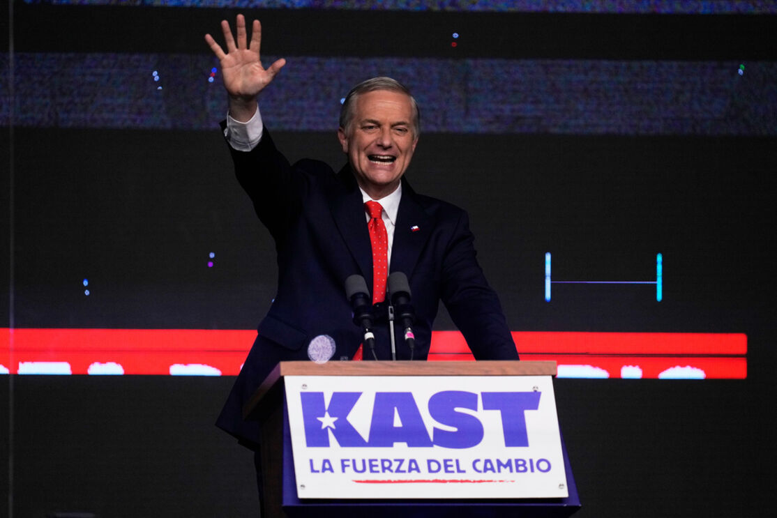 José António Kast, candidato à presidência do Chile