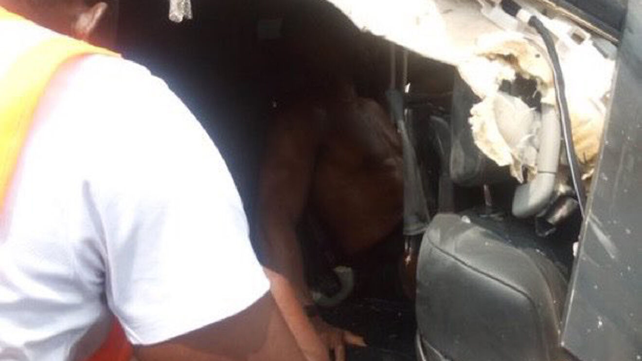 Anthony Joshua envolvido em acidente de viação na Nigéria que matou duas pessoas