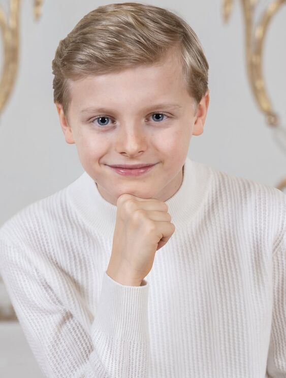 Jaime, filho do príncipe Alberto, futuro herdeiro do Mónaco.
