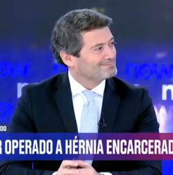 Ventura: 'Não liguei a Marcelo para não incomodar, mas enviei uma mensagem a desejar as melhoras'