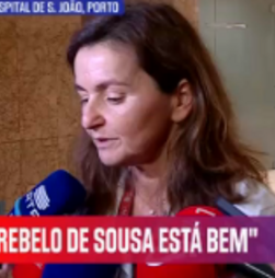 'Marcelo Rebelo da Sousa está bem mas é previsível que fique internado nos próximos dias'