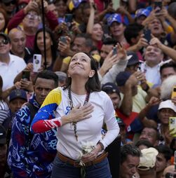 María Corina Machado agradece captura de Maduro e diz que regressa em breve ao país