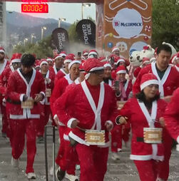 Corrida de Pais Natais anima Cidade do México